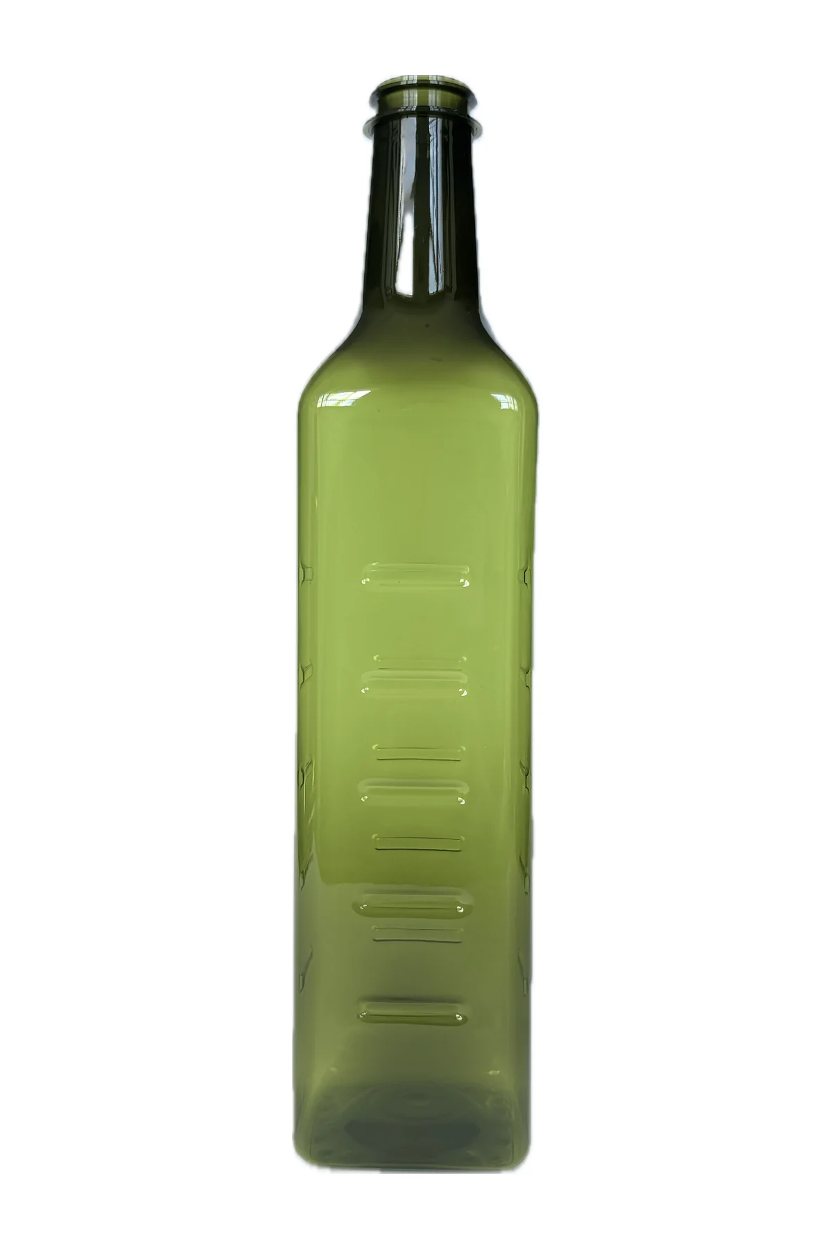 Actual product photo · MARKA 750 ml, olive green, without cap — Front